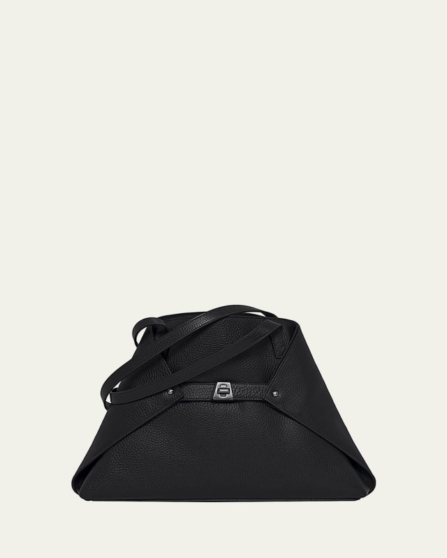 Ai Small Leather Shoulder Tote Bag